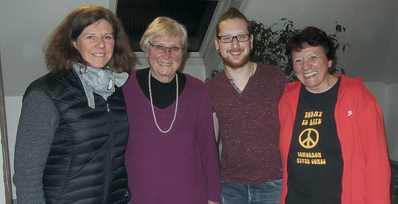 Natascha Roth (Kasse), Irene Kuntze (Protokoll), Steffen Rech (Vorsitz), Christel Liedtke (stv. Vorsitz)