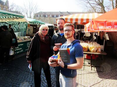 von links: Irene Kuntze, Benjamin Loesel, Steffen Rech